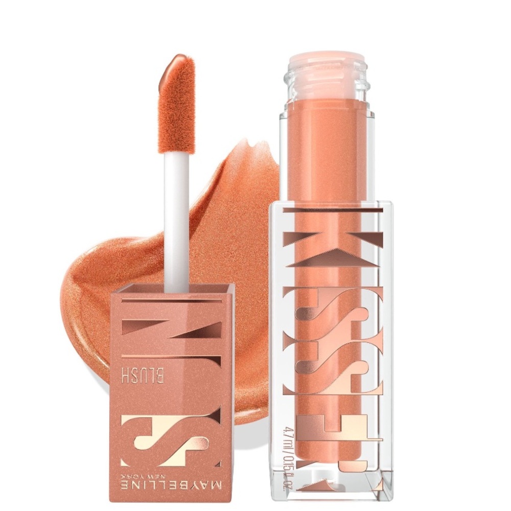 💎 Maybelline Sunkisser Multi Use Blendable
Liquid Blush 10 Sun Tempt New